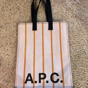 APC canvas tote